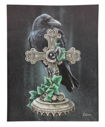 The Fallen Raven Canvas Lisa Parker image 0